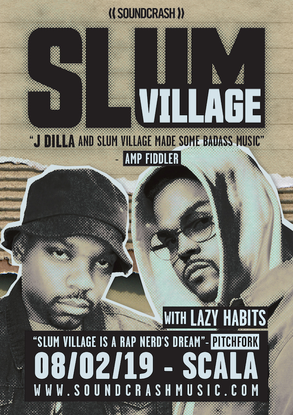 Slum Village @Scala London Friday 8th February 2019 – 4VinylLoverz